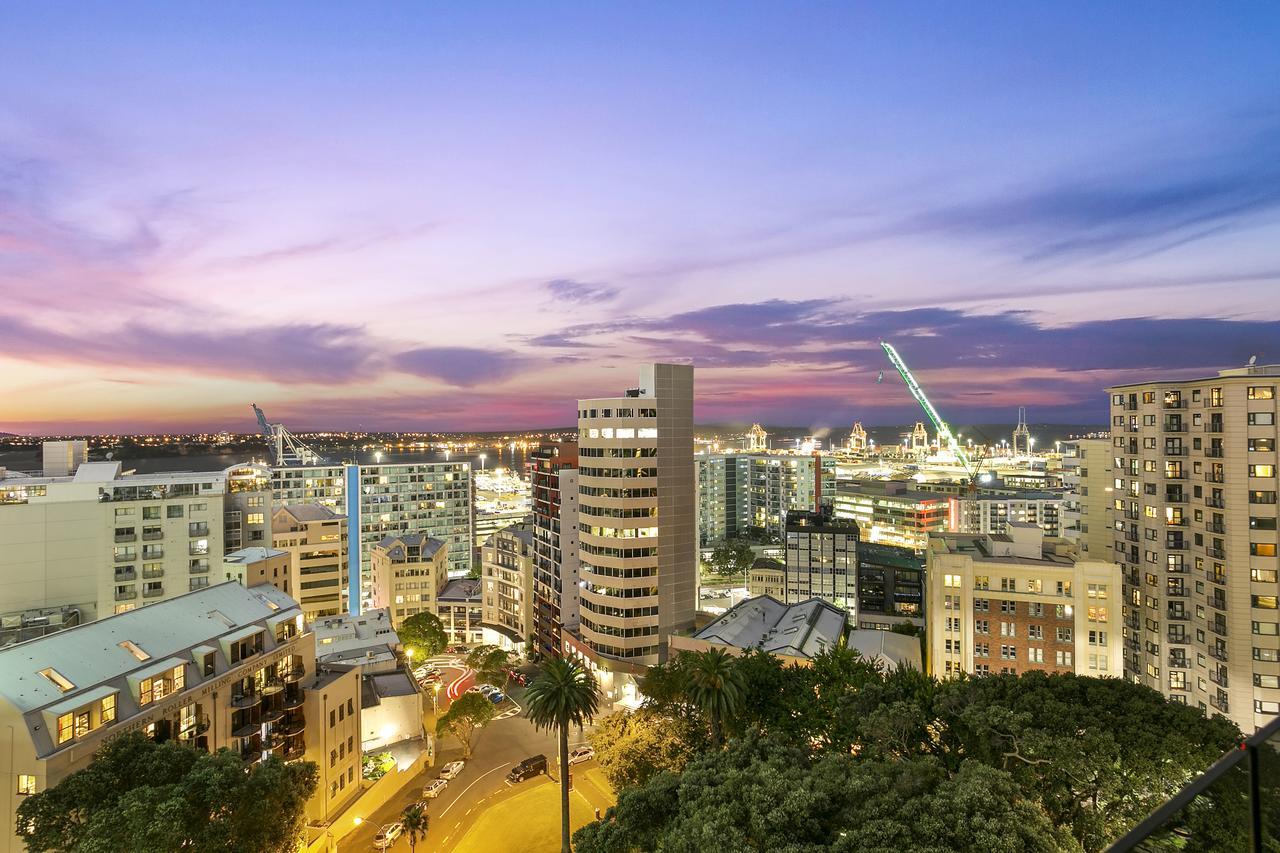 Central 12Th Floor Apt With City & Harbour Views Auckland Exteriör bild