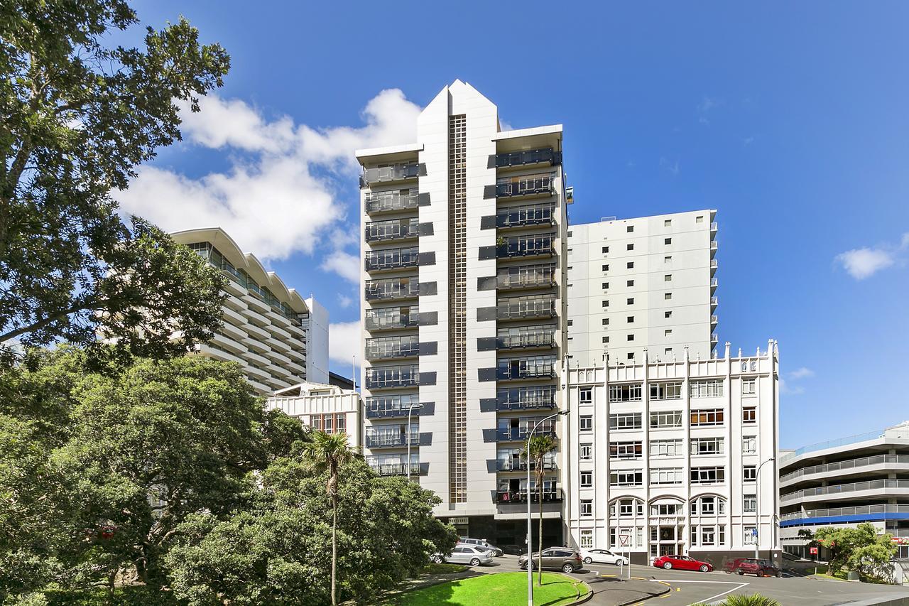 Central 12Th Floor Apt With City & Harbour Views Auckland Exteriör bild